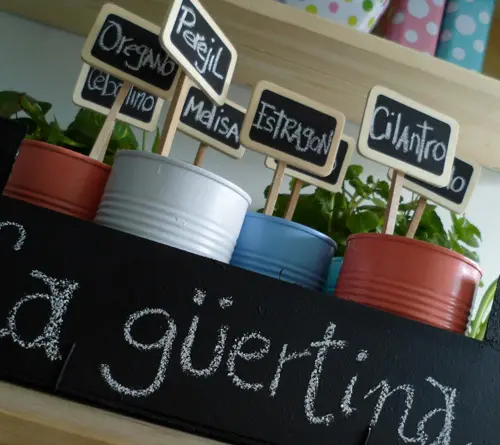 Un huerto en casa