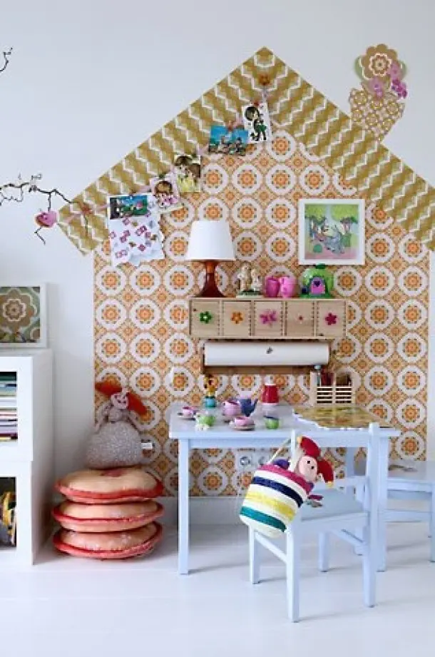 Habitacion infantil papel pintado