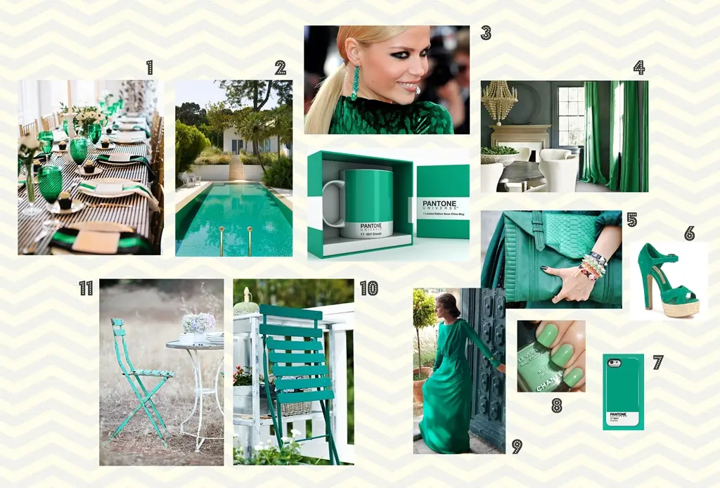 INSPIRACIÓN COLOR ESMERALDA