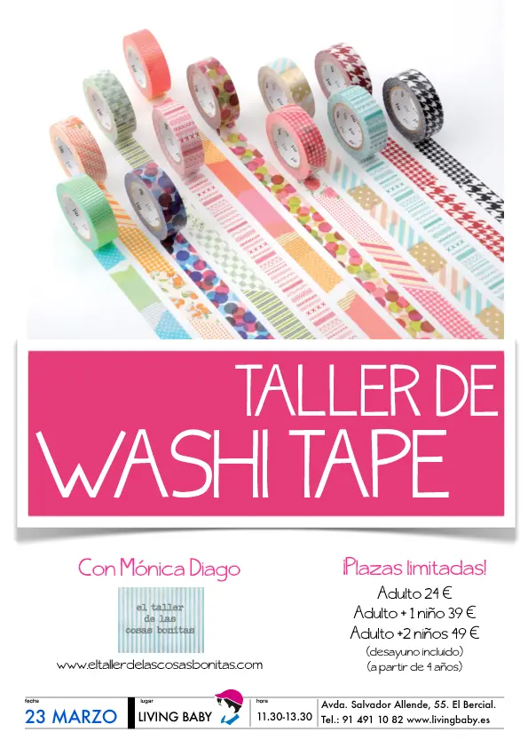TALLER WASHI TAPE MADRID