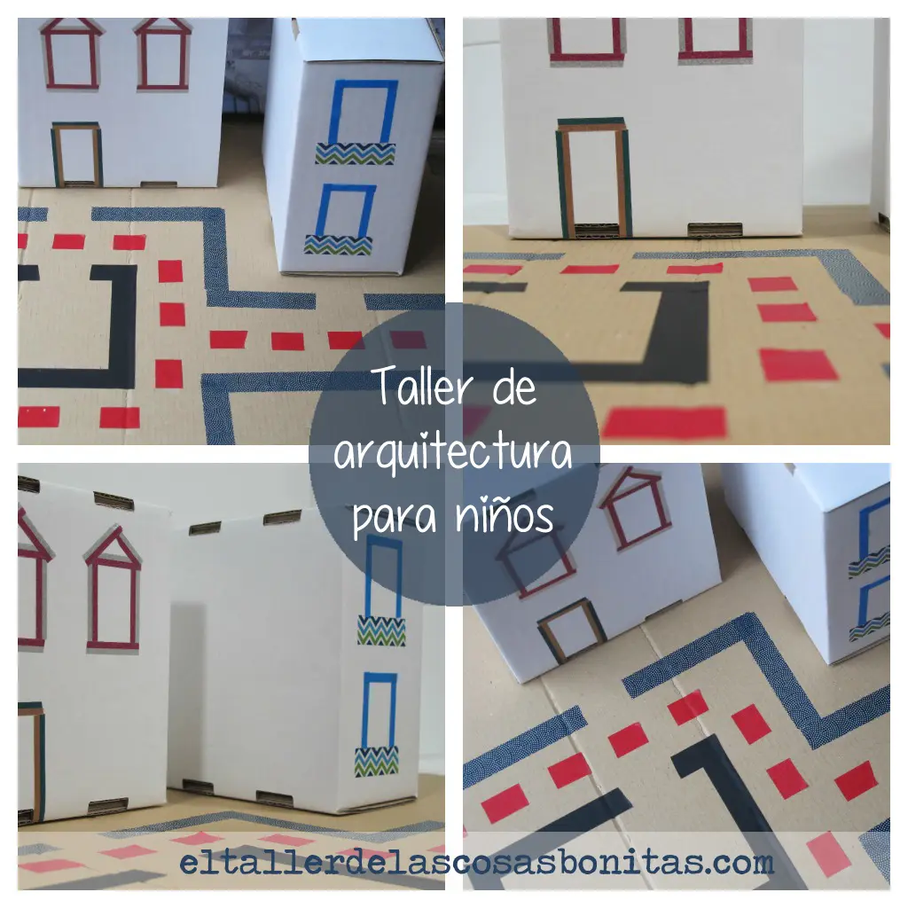 Taller de arquitectura para niños en el Plan Neox