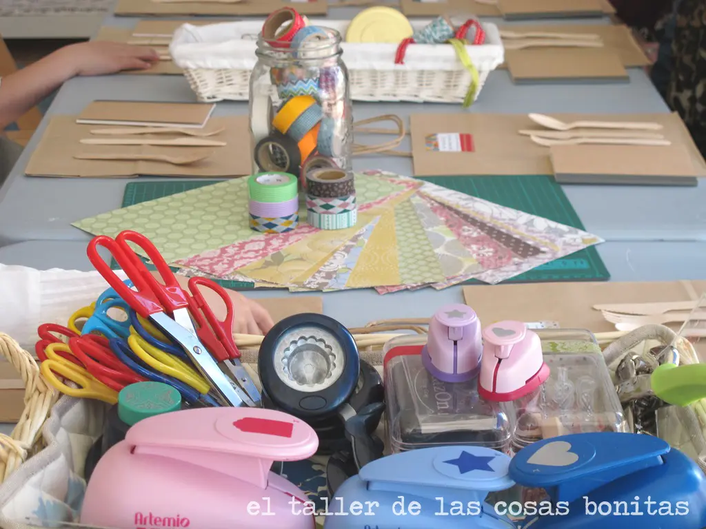 Taller de washi tape en Living Baby