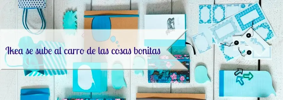 Papeles bonitos y washi tape en IKEA