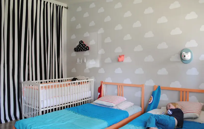 Cómo pintar habitación de niños