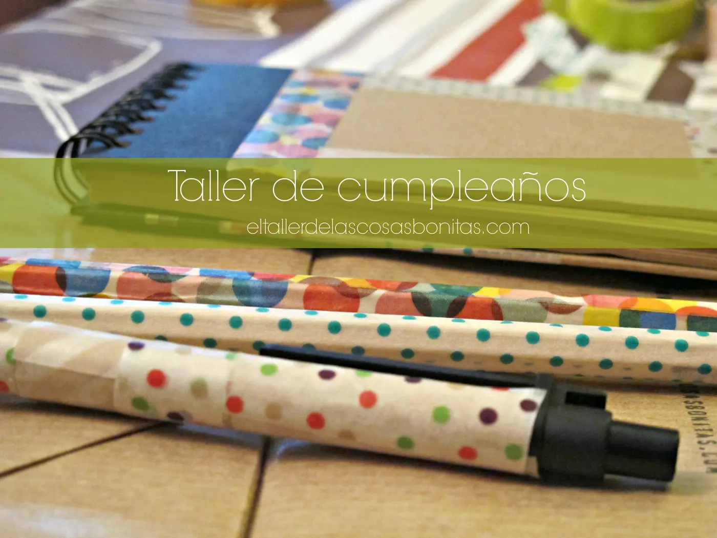 Taller de cumpleaños con manualidades para niños en Madrid