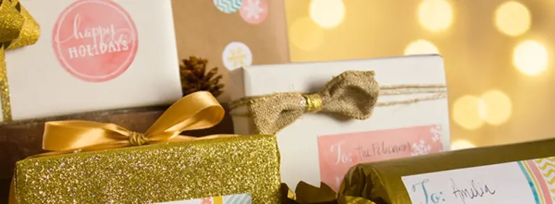 Etiquetas imprimibles para Navidad