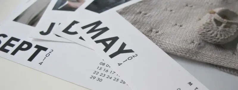 Calendario original con fotos de Instagram *