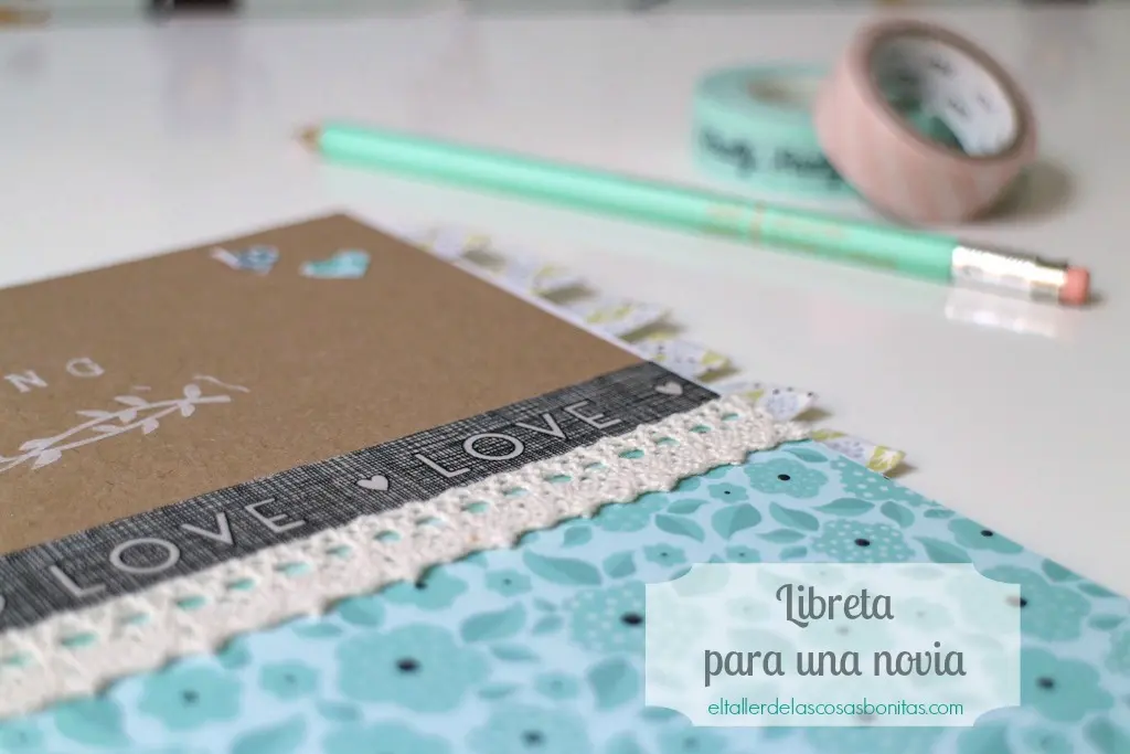 Libreta personalizada para boda