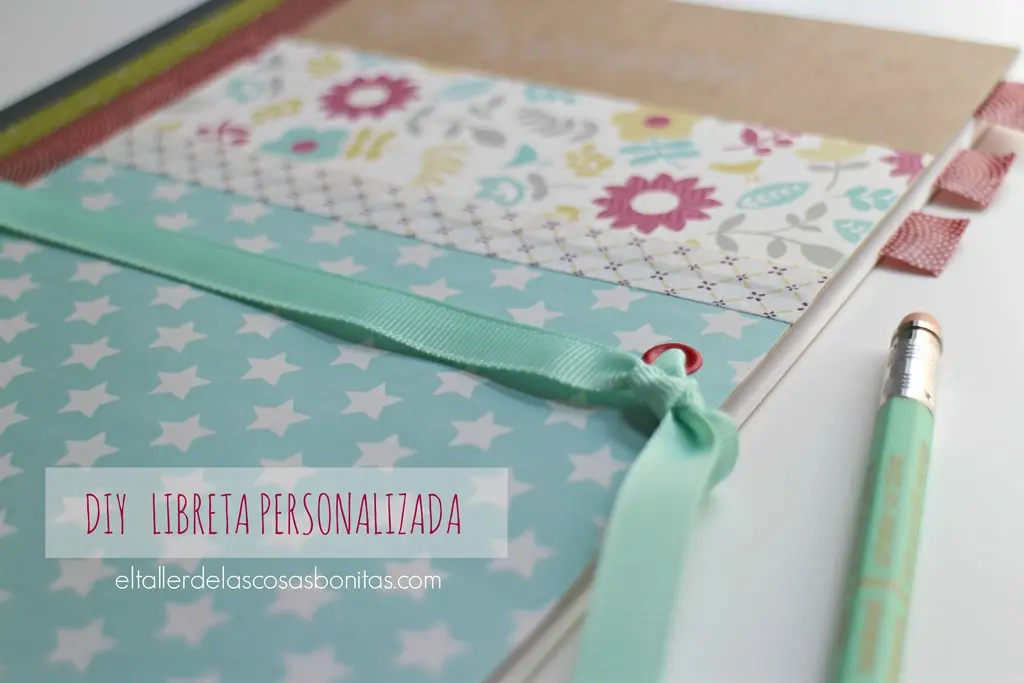 DIY Cómo hacer una libreta personalizada