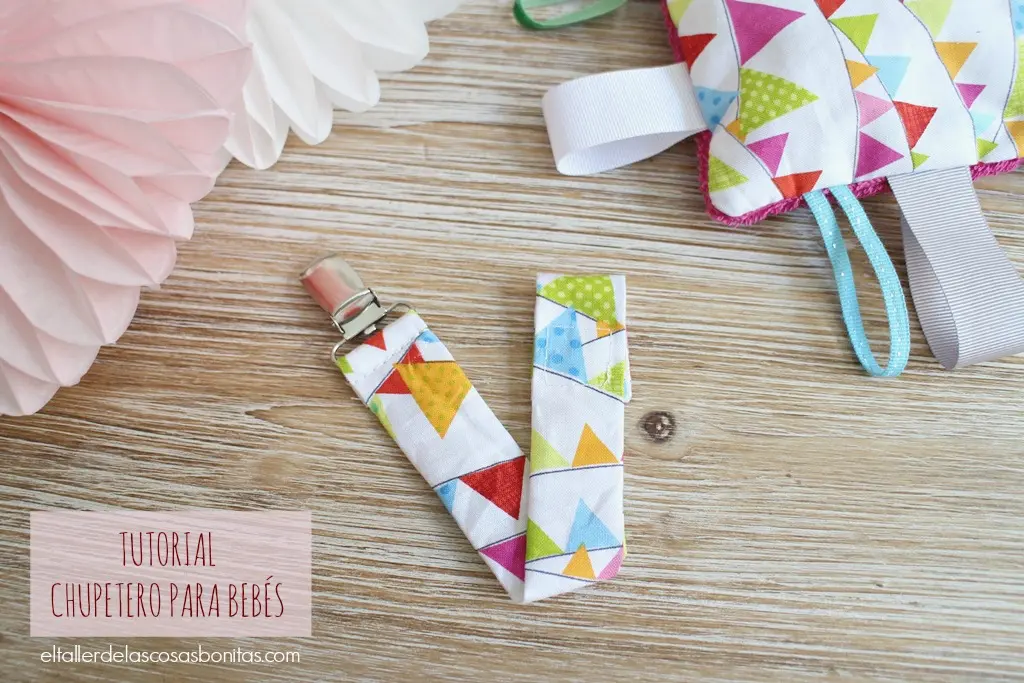 DIY Cómo hacer un chupetero para bebés