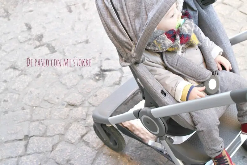 De excursión por Alcalá de Henares con mi Stokke Scoot