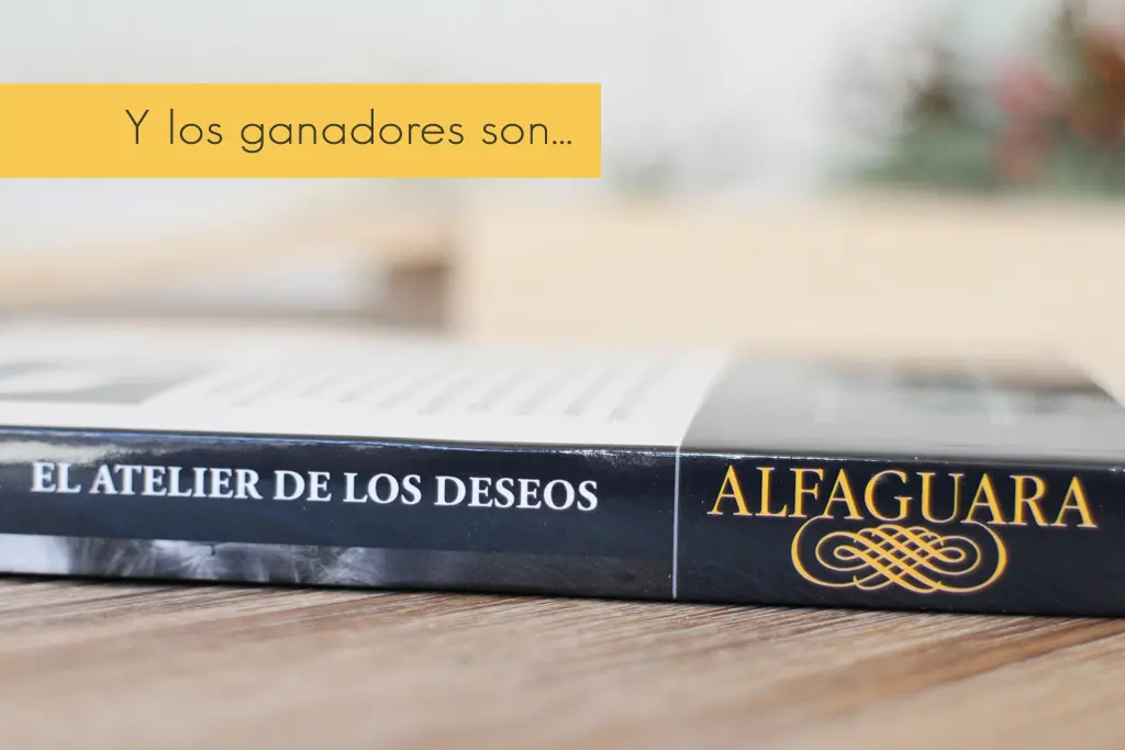 Resultado sorteo El Atelier de los Deseos