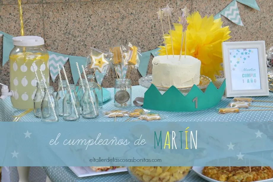 Fiesta de cumpleaños para un bebé de un año
