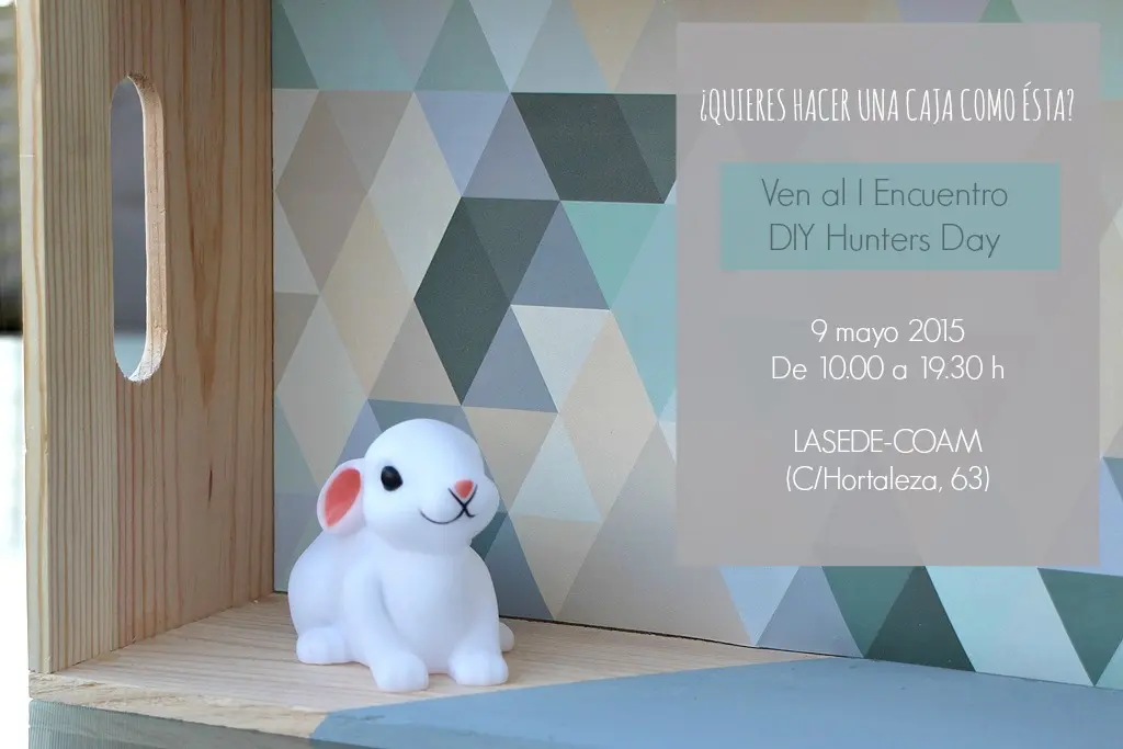 Cómo decorar cajas de madera en el DIY Hunters Day (y sorteo express)
