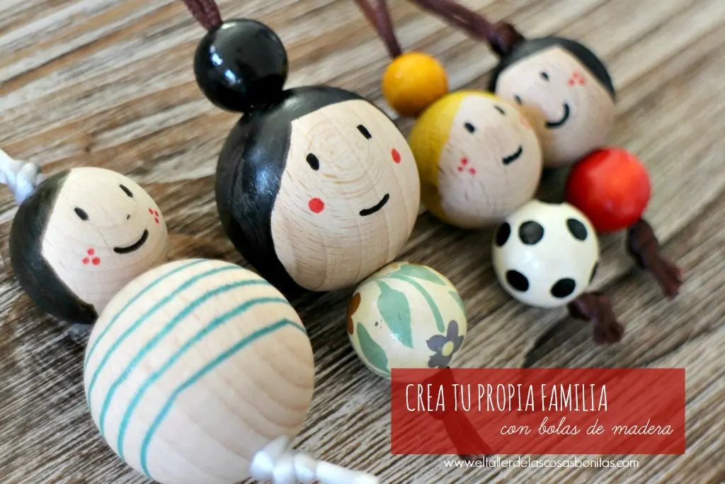 DIY Cómo hacer figuras de madera pintadas a mano