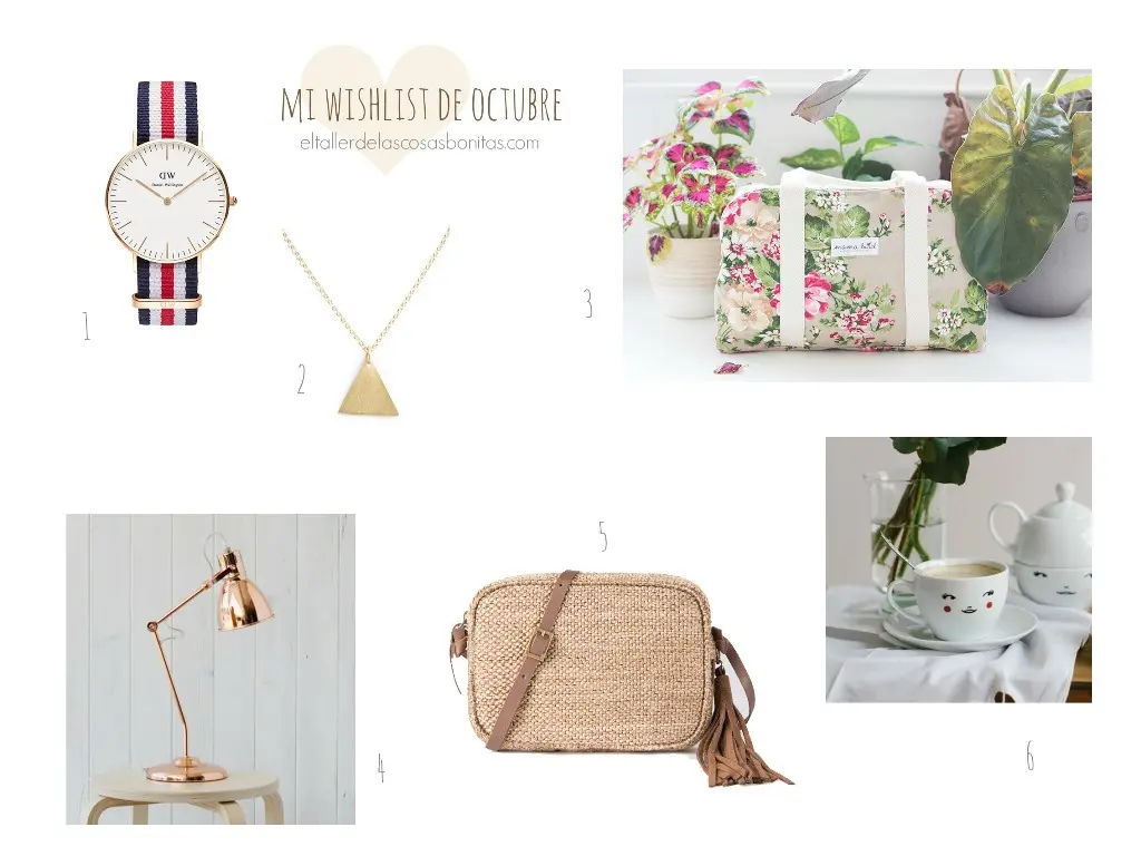 Mi wishlist de octubre