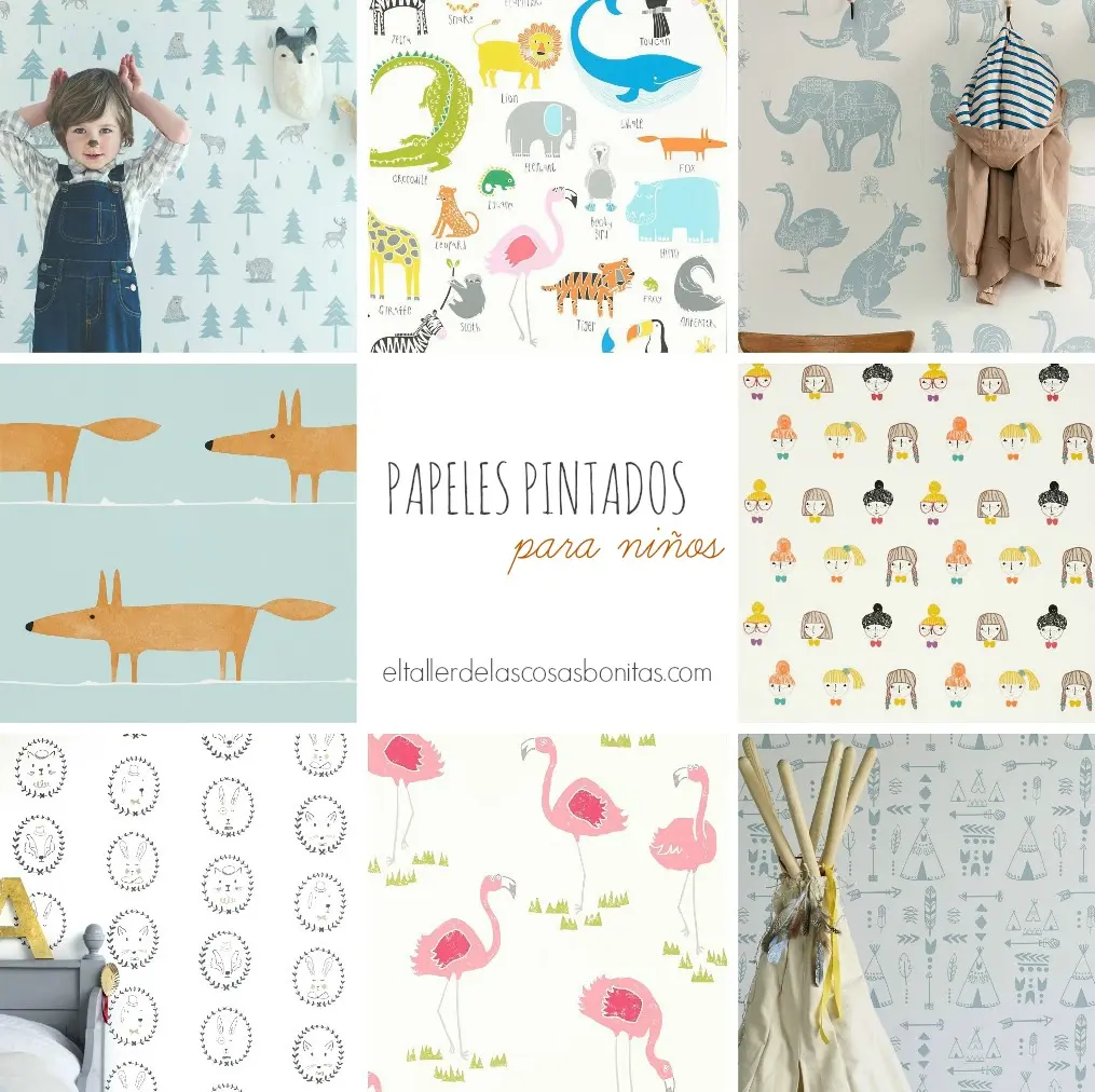 papel pintado bonito para niños