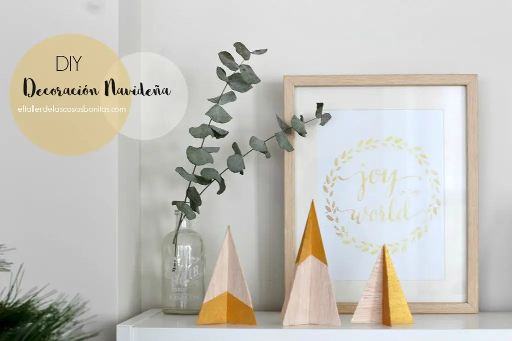 Decoración navideña fácil y sencilla