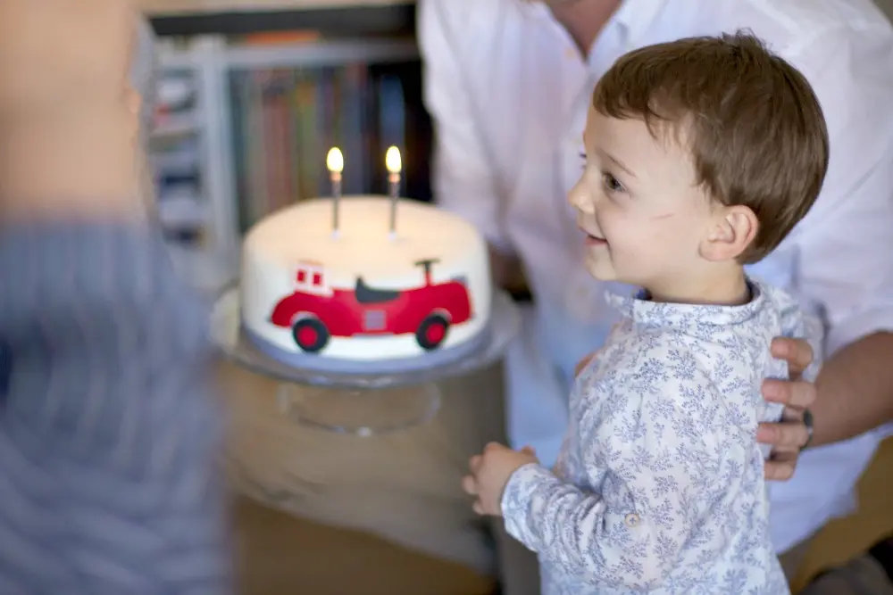cumpleaños temático niño bebé dos años 4