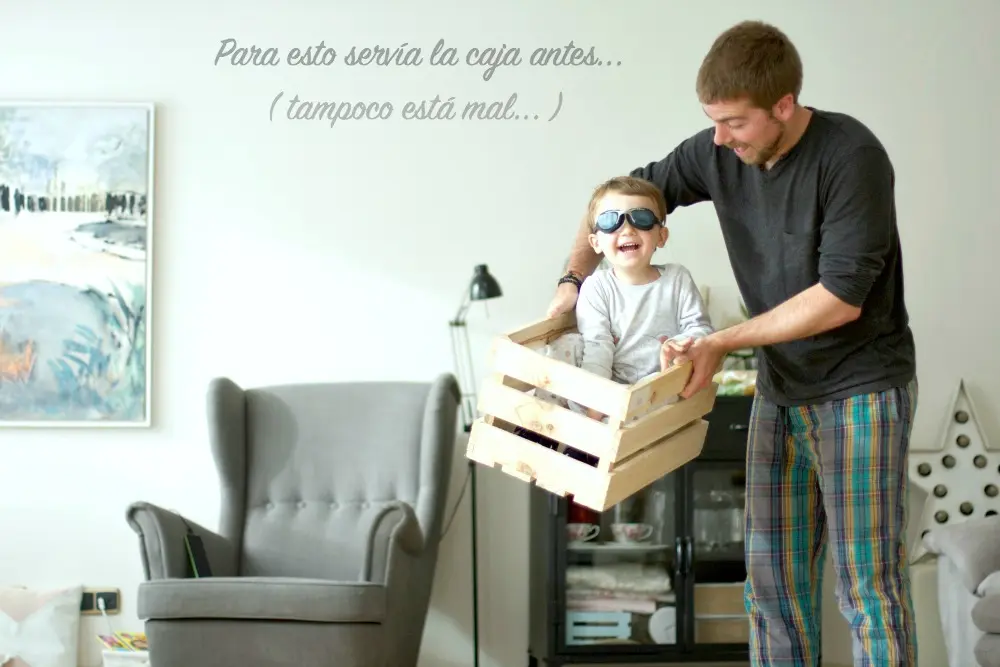 antes y después caja de madera manualidades 1