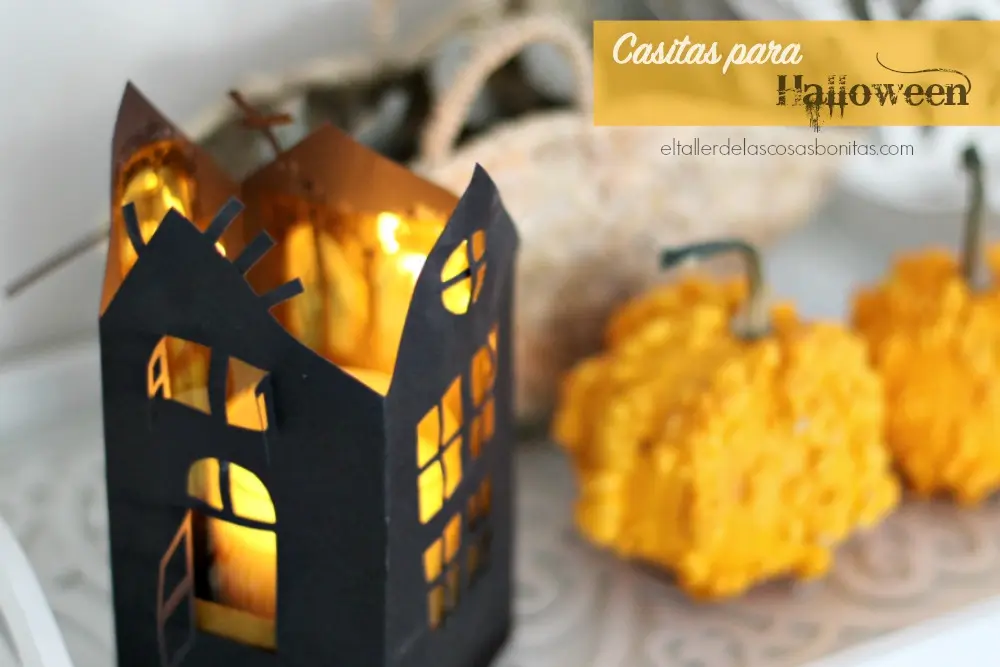 DIY Halloween casa terrorífica hecha de papel