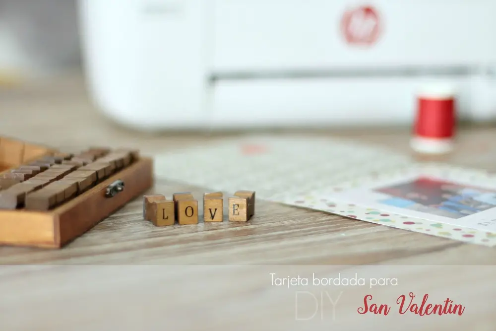 Tarjeta para San Valentín con la impresora más pequeña de HP