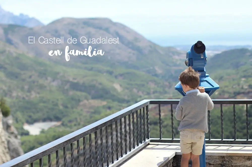 Un día en El Castell de Guadalest con niños