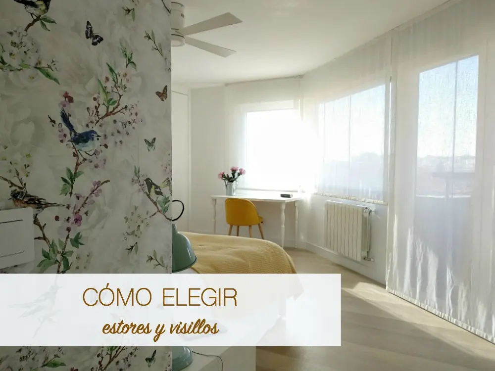 Cómo elegir un estor o un visillo para una vivienda acogedora